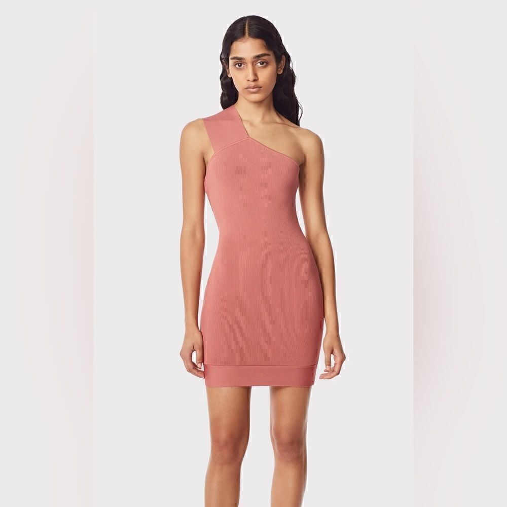 ASYMMETRICAL STRAP DRESS 